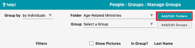 church visitor folder