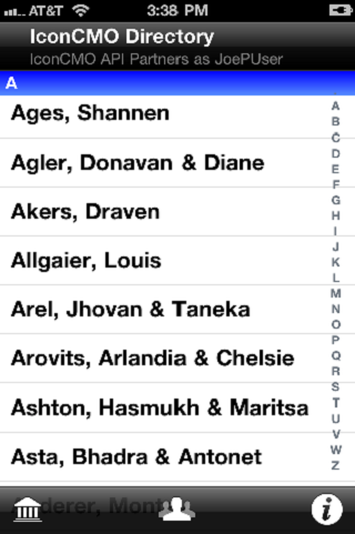 church-software-directory-mobile-iPhone-iPod Household List of your Members