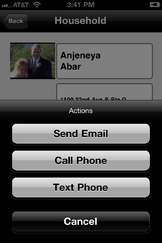 iPhone-communication-church software iPhone-church-software