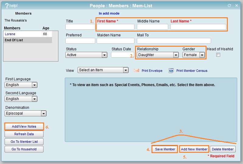 Member Form Changes New Changes to the IconCMO Member Form