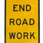 End Road Work sign from Improvements to IconCMO+ Multi-Site Church Software