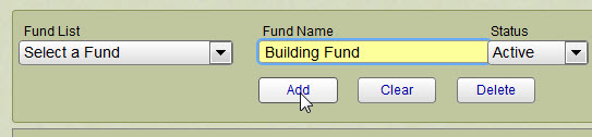 Accounting Fund to Link to Contributions