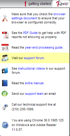 Customer Support Forum