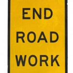 End Road Work sign from Improvements to IconCMO+ Multi-Site Church Software