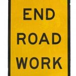 End Road Work sign from Improvements to IconCMO+ Multi-Site Church Software