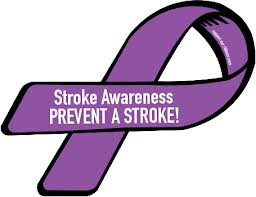 Stroke Awareness Ribbon