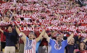 Americans Cheering on USA