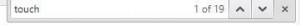 Google Chrome Find Function on the settings