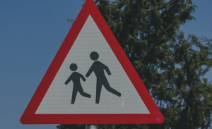 School crossing sign