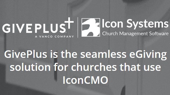 vanco giveplus IconCMO integrates seamlessly with Give Plus, a Vanco company and ELCA preferred Vendor
