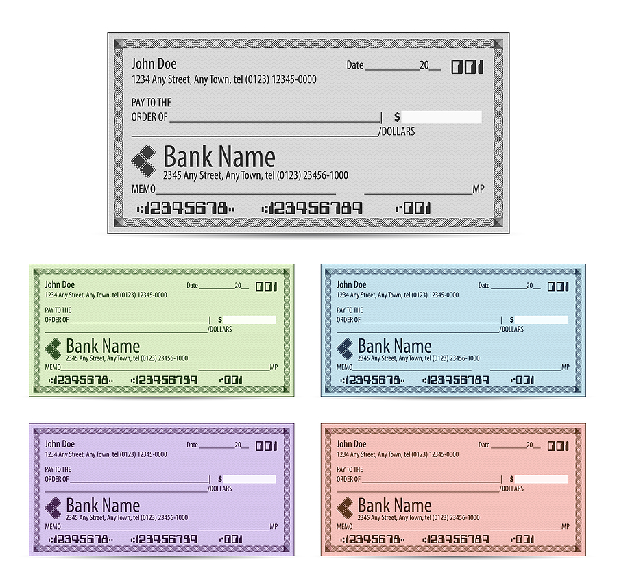 Multiple checkbooks showing how church bookkeeping use to be done.