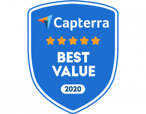 church software value badge from Capterra 2020